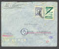 Argentina Via Aerea Via Lati Buenos Aires Cancel 1941 Cover To Germany Alemania Censur Cancels Martin Güemes - Posta Aerea