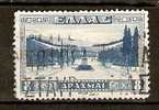 GREECE 1934 COMPLEMENTARY STAMP OF LANDSCAPES ISSUE 1927 STADIUM - Gebruikt