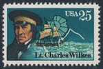 USA United States 1988 Mi 2005 Sc 2387 ** Lt. Charles Wilkes (1798-1877) Admiral - Antarctic Explorer - Onderzoekers