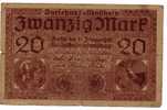 BILLET ALLEMAGNE - EMPIRE - P.57 - 20 MARK - 1918 - 20 Mark