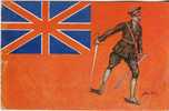 MILITARIA LES DRAPEAUX ALLIES PAR XAVIER SAGER - GRANDE BRETAGNE - SOLDAT - Drapeaux