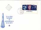 1971  SPACE- GAGARIN  S/S-FDC   BULGARIA / Bulgarie - FDC