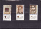 Israel, 1986, Michel 1043/5, Neufs** - Nuevos (con Tab)