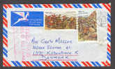 South Africa RSA Per Lugpos Airmail Par Avion Cover Postage Paid Posgeld Betaal Port Payé Cancel 1981 T Denmark Zulu War - Poste Aérienne