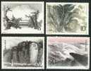 1988 China PRC T130, #2166-69 Mount Taishan 09/14/1988 - UNESCO