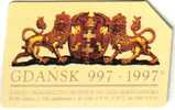 POLAND  25 U  DANZING GDANSK  EMBLEM  1000 YEARS  READ DESCRIPTION !! - Pologne