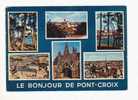 LE BONJOUR DE PONT-CROIX : CARTE MULTIVUES : Goyen, Institution St Vincent... La Bretagne N°23.173.-(2) - Pont-Croix