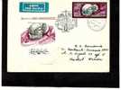 COSMOS Enveloppe Circulation Recommande Et Para Avion  ROMANIA.USSR - Altri (Aria)