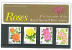 ROSES  - British Post Office Mint Stamps - The Centenary Of The Royal National Rose Sociéty - 1971-1980 Dezimalausgaben