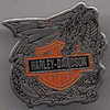 HARLEY-DAVIDSON 1991 BARON SOLID BRASS ( Logo DRGON ) - Motos