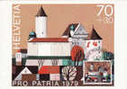 257 -  Suisse 1979 -  Carte-Maximum, Tourism - Maximumkaarten