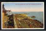 1939 Postcard The Leas Bandstand Pier & Harbour Folkestone Kent - Ref 404 - Folkestone