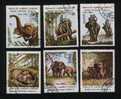 LAOS 1982 6 Valeurs Oblitérées (used) N° YT 376/381 - Elephants