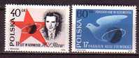 R3207 - POLOGNE POLAND Yv N°1120/21 ** Espace Space - Ungebraucht