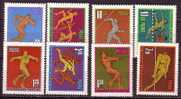R3288 - POLOGNE POLAND Yv N°1531/38 ** Sport - Unused Stamps