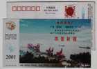 Coal Terminal Port Crane,China 2001 Taizhou Large Thermal Power Plant Advertising Pre-stamped Card - Sonstige (See)