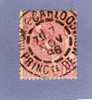 MONACO TIMBRE N° 15 OBLITERE PRINCE ALBERT 1ER 15C ROSE - Usados