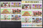 St.Vincent-1975-Karneval-(377-382+Zdr.aus Bl 4) Postfrisch - St.Vincent (1979-...)