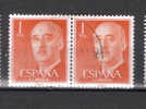 864  OBL  ESPAGNE  Y  é  T  "général Franco" - Used Stamps