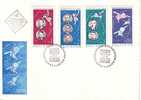 1969  SPACE - SOJUS   4v.- FDC  BULGARIA  / Bulgarie - Nuevos