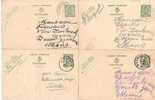 Entier Postal Nr 112 - Ensemble De 12 Cartes - Lot 6 - Cartes Postales 1934-1951