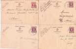 Entier Postal Nr 68 - Ensemble De 8 Cartes - Lot 12 - Postcards 1909-1934