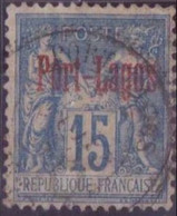 ⭐ Port Lagos - YT N° 3 - Oblitéré - 1893 ⭐ - Otros & Sin Clasificación