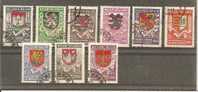 Bel Mi.Nr. 535-43/ BELGIEN -  Winterhilfe 1940 (Wappen) - 1929-1941 Gran Montenez