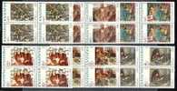 BULGARIA / BULGARIE - 1972 - Tableaux De La Galerie National D´Art - BL De 4** - Unused Stamps