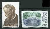 Norvège ** N° 929 / 930 - Fartien Valen - Unused Stamps