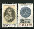 Norvège ** N° 958/959 - 4è Centenaire De L'accession Au Trône De Christian IV - Unused Stamps