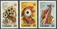 Canada 1976 Mi. 621-23 Olympic Games Montreal Set MNH - Nuovi