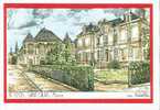 72 SAINT-CALAIS - Mairie  - Illustration Yves Ducourtioux - Saint Calais