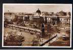 1935 Real Photo Postcard The National Gallery Trafalgar Square London Buses  - Ref 405 - Trafalgar Square