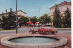 CHATILLON  Sur CHALARONNE Place De La République Et Hôtel Du Commerce - Châtillon-sur-Chalaronne