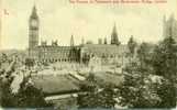 London - The Houses Of Parliament And Westminster Bridge - Houses Of Parliament