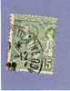 MONACO TIMBRE N° 44 OBLITERE PRINCE ALBERT 1ER 15C VERT - Gebraucht