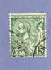 MONACO TIMBRE N° 44 OBLITERE PRINCE ALBERT 1ER 15C VERT - Used Stamps