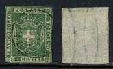 TOSCANE - RADICOFANI - ITALIE / 1860 5 C. Vert # 18 Ob. / Cote ++ 165.00 Euros - Toscana