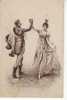 Illustrateurs - Couples - Couple - Femmes - Danse - RF6946 - Viennoise - M.M. Vienne N° 153 - état - Vienne