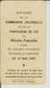 Faire-parts De Communion De TOURINNE-LA-CHAUSSEE " De Nicole Fenaille " De 1956 & Imprimé à WAREMME . - Altri & Non Classificati