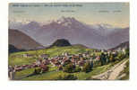 OLD FOREIGN 2713 - SUISSE SWISS SWITZERLAND -  FEYDEY SUR LEYSIN - VUE SUR LEYSIN - VILLAGE ET LES ALPES - Fey