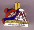 Austria Osterr. Skischule Karnische Region ( Austria )* Skiing Ski Esqui Schilauf Skilauf Ski Alpin Sci Sport Pin Pins * - Sport Invernali