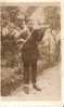 CARTE PHOTO1920. LE JEUNE HOMME AU VIOLON - Sonstige & Ohne Zuordnung