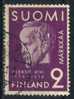 PIA - FINLANDIA - 1934 : 100° Della Nascita Del Poeta Aleksis Kivi  - (Yv 179) - Usati