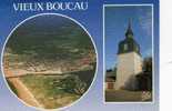 Cpm Vieux Boucau(  Vue Aerienne L'eglise) 1992 - Vieux Boucau