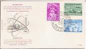 België   FDC   1195/1197   Bruxelles-Brussel   Euratom - Unclassified