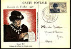 FRANCE -  743 Sur Carte 1er Jour - 1940-1949