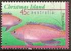 CHRISTMAS ISLAND - Used 1996 45c Fish. Scott 386 - Christmas Island