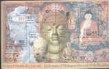 2007 INDIA BUDDHAS MS OF 6V - Unused Stamps